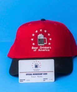 Red bdoa hat snapback