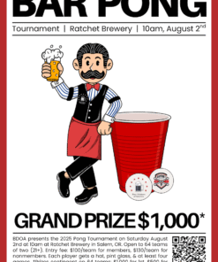 salem oregon pong poster_bdoa