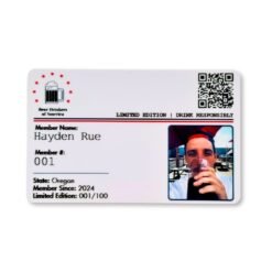 2026 Limited Edition Personalized Membership Card