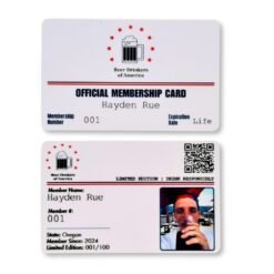 2026 Limited Edition Personalized Membership Card_both sides