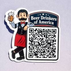 QR Sticker BDOA